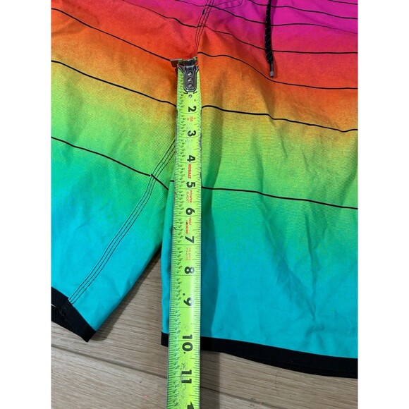 Billabong Men's Swim Trunks Rainbow Ombre Board Shorts Size 34 - Picture 3 of 6